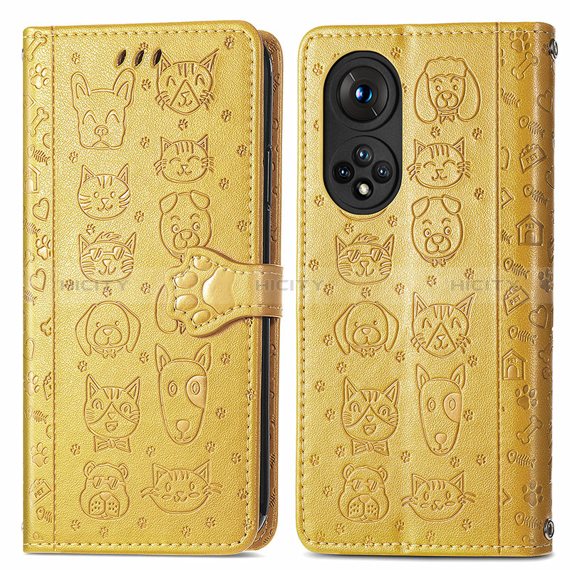 Custodia Portafoglio In Pelle Fantasia Modello Cover con Supporto S03D per Huawei Nova 9 Pro