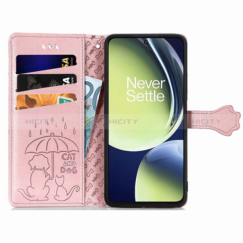 Custodia Portafoglio In Pelle Fantasia Modello Cover con Supporto S03D per OnePlus Nord CE 3 Lite 5G