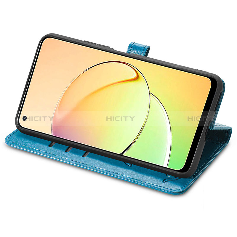 Custodia Portafoglio In Pelle Fantasia Modello Cover con Supporto S03D per Realme 10 4G