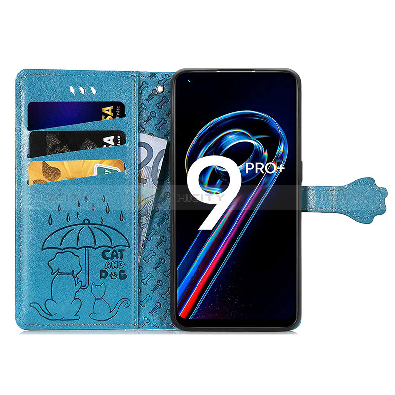 Custodia Portafoglio In Pelle Fantasia Modello Cover con Supporto S03D per Realme 9 4G