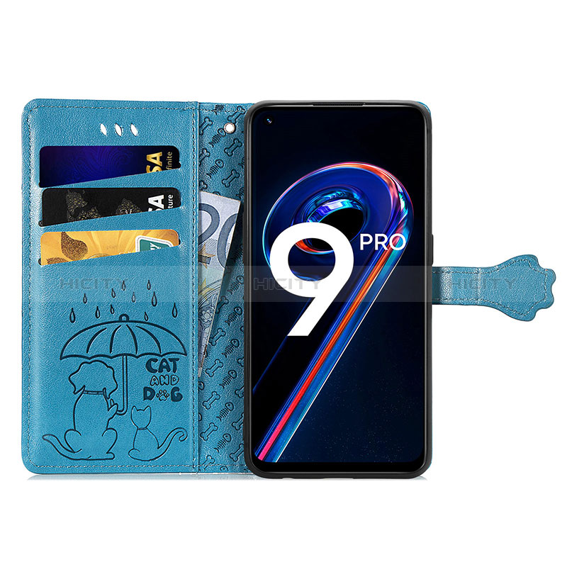 Custodia Portafoglio In Pelle Fantasia Modello Cover con Supporto S03D per Realme 9 5G