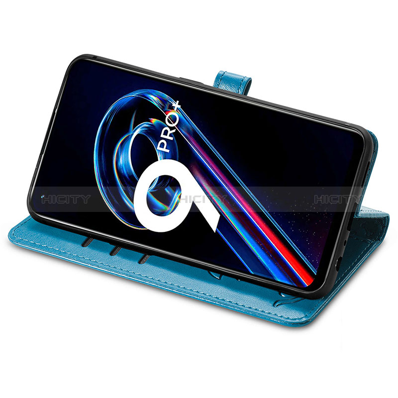 Custodia Portafoglio In Pelle Fantasia Modello Cover con Supporto S03D per Realme 9 Pro+ Plus 5G