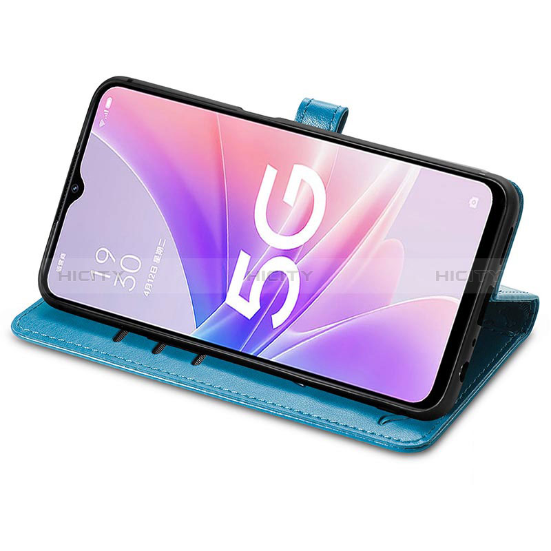 Custodia Portafoglio In Pelle Fantasia Modello Cover con Supporto S03D per Realme Q5i 5G