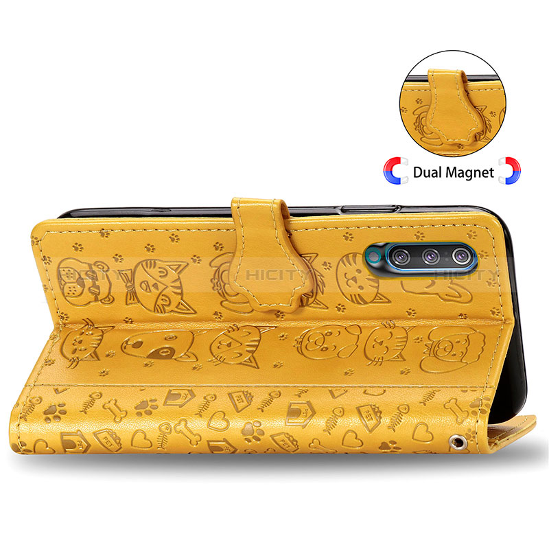 Custodia Portafoglio In Pelle Fantasia Modello Cover con Supporto S03D per Samsung Galaxy A30S