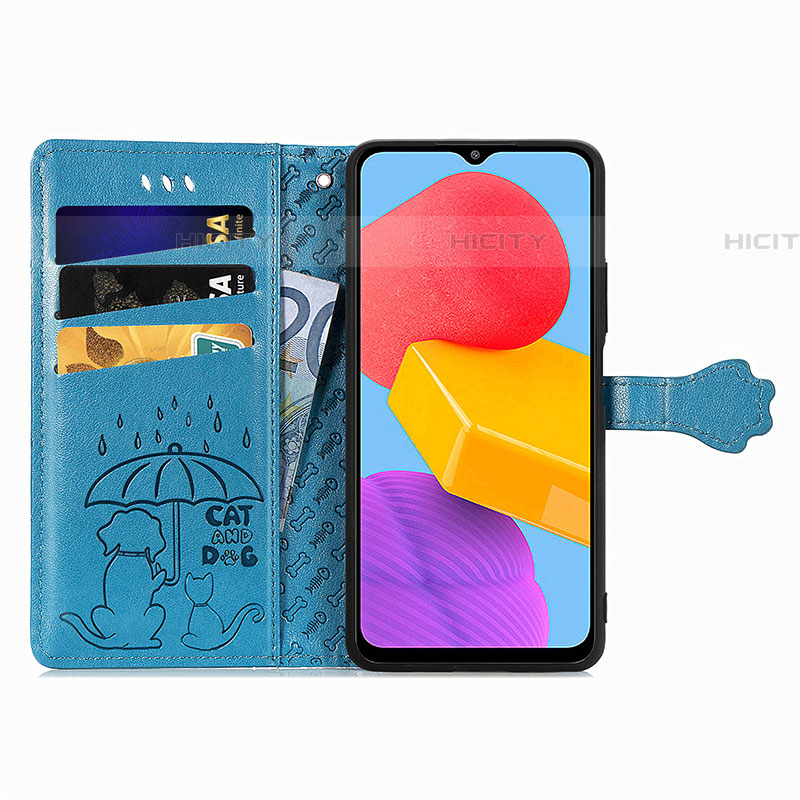 Custodia Portafoglio In Pelle Fantasia Modello Cover con Supporto S03D per Samsung Galaxy F13 4G