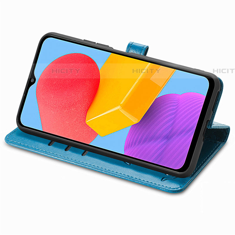 Custodia Portafoglio In Pelle Fantasia Modello Cover con Supporto S03D per Samsung Galaxy F13 4G