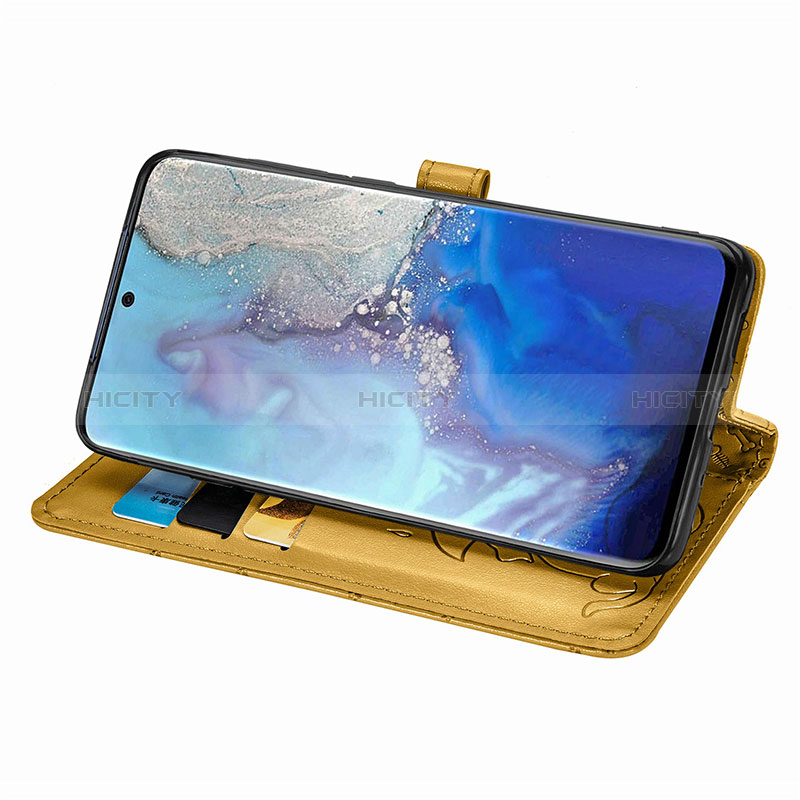 Custodia Portafoglio In Pelle Fantasia Modello Cover con Supporto S03D per Samsung Galaxy S20 5G