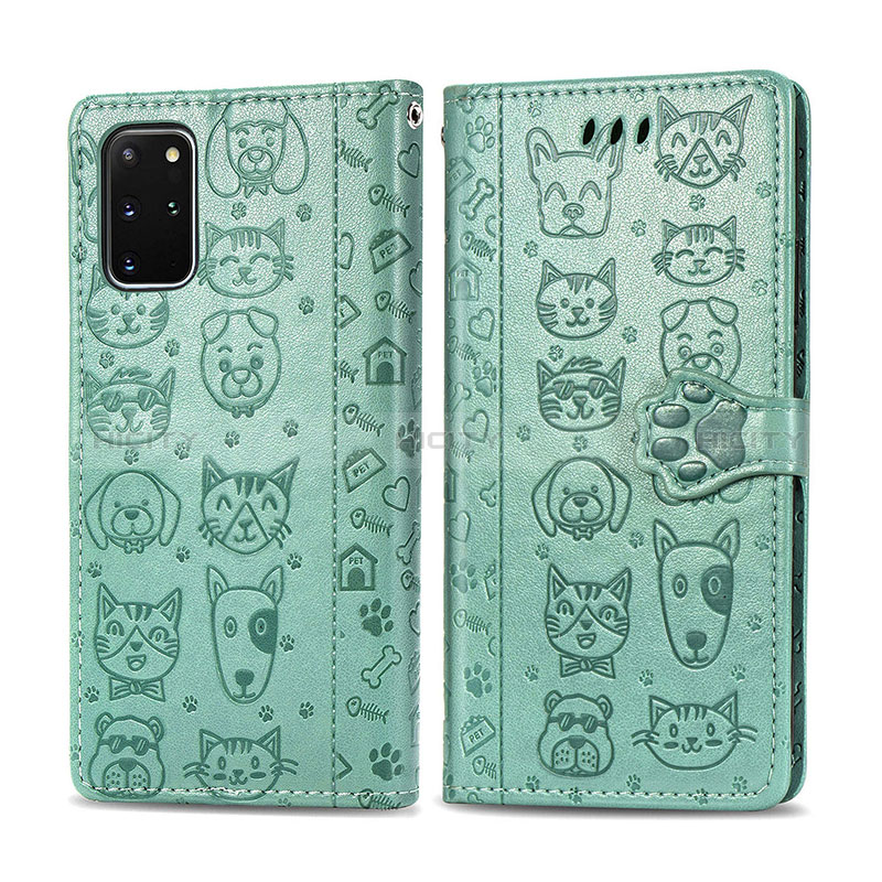 Custodia Portafoglio In Pelle Fantasia Modello Cover con Supporto S03D per Samsung Galaxy S20 Plus 5G