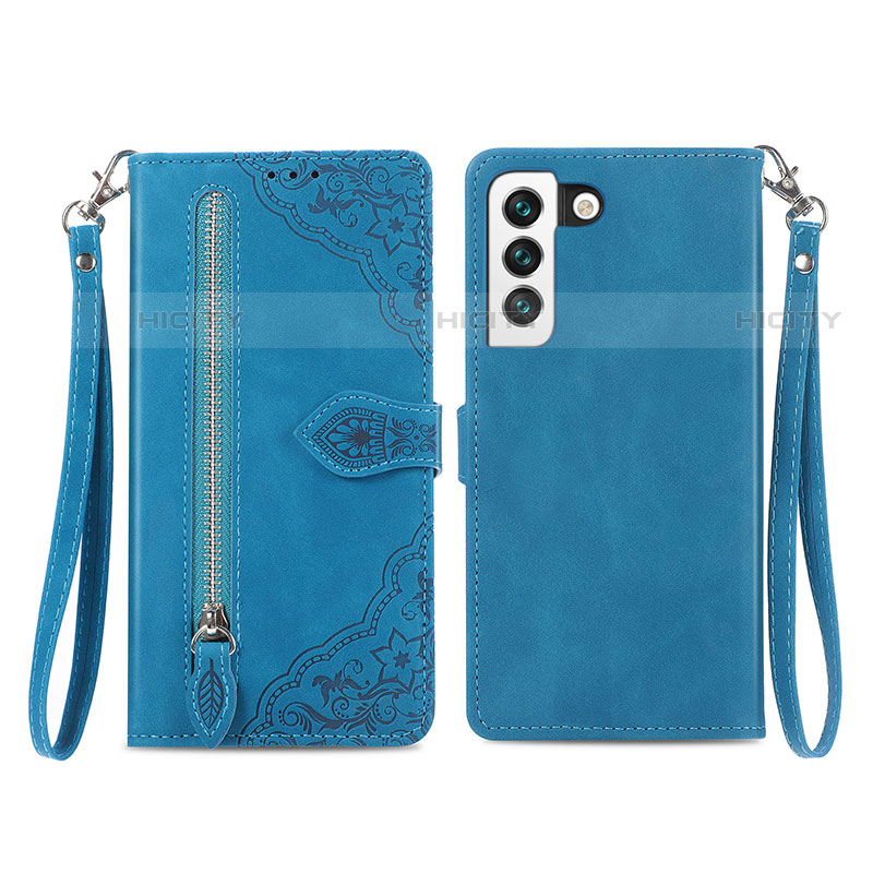 Custodia Portafoglio In Pelle Fantasia Modello Cover con Supporto S03D per Samsung Galaxy S21 FE 5G