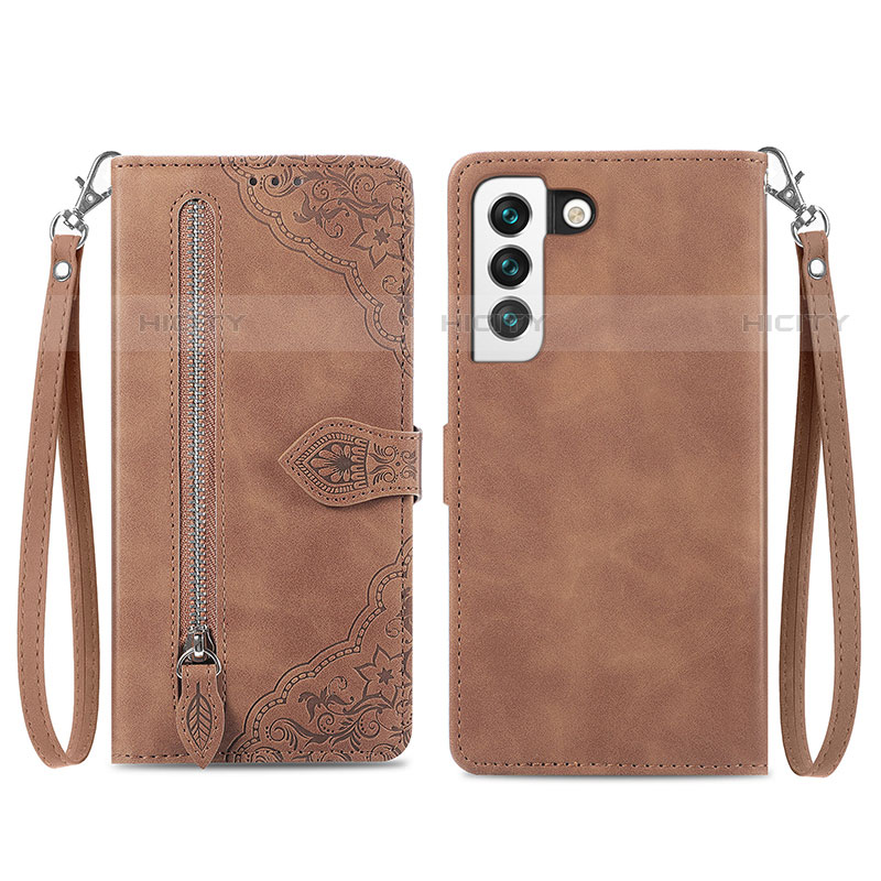 Custodia Portafoglio In Pelle Fantasia Modello Cover con Supporto S03D per Samsung Galaxy S21 Plus 5G