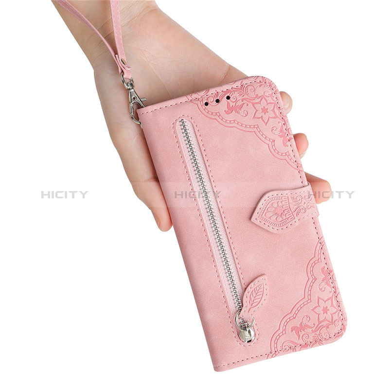 Custodia Portafoglio In Pelle Fantasia Modello Cover con Supporto S03D per Samsung Galaxy S24 5G