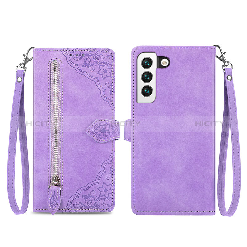 Custodia Portafoglio In Pelle Fantasia Modello Cover con Supporto S03D per Samsung Galaxy S24 5G