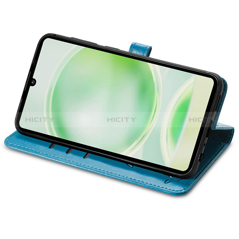 Custodia Portafoglio In Pelle Fantasia Modello Cover con Supporto S03D per Sharp Aquos Sense8