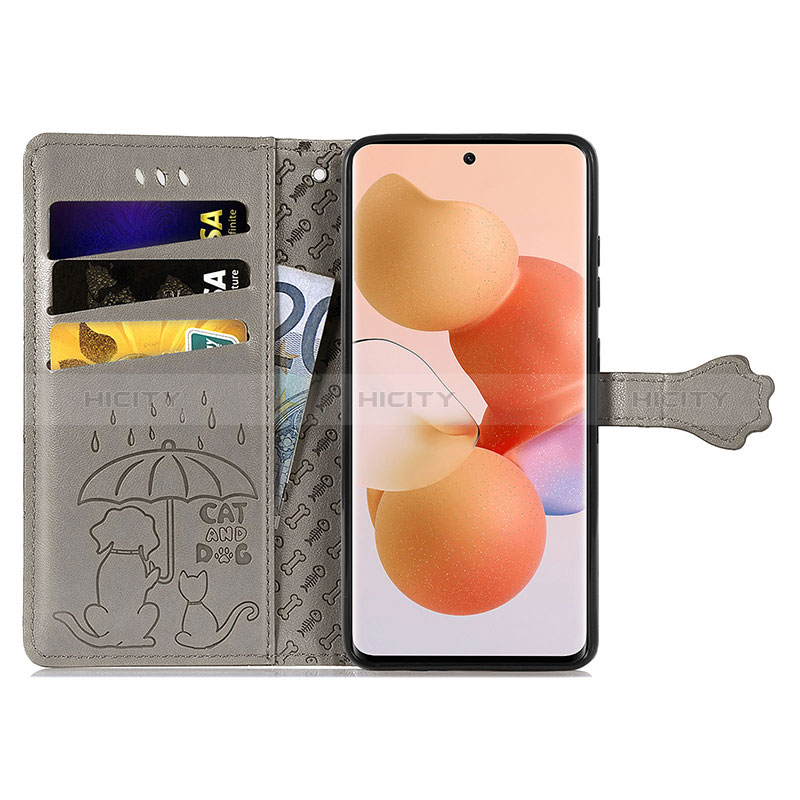 Custodia Portafoglio In Pelle Fantasia Modello Cover con Supporto S03D per Xiaomi Civi 1S 5G