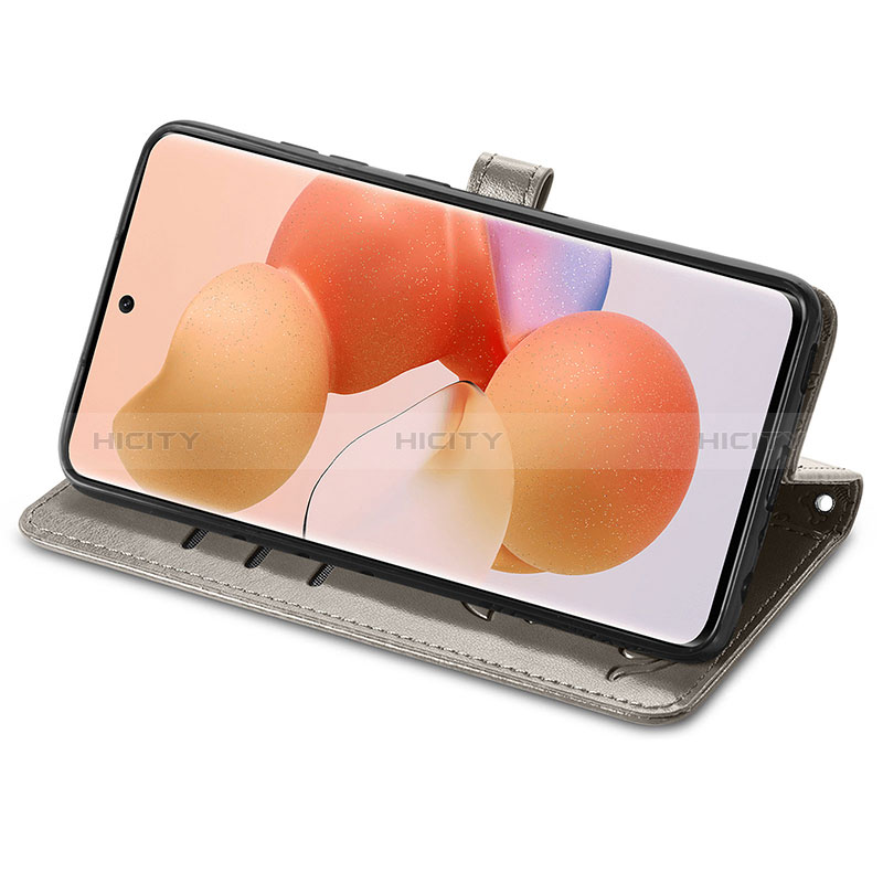 Custodia Portafoglio In Pelle Fantasia Modello Cover con Supporto S03D per Xiaomi Civi 1S 5G