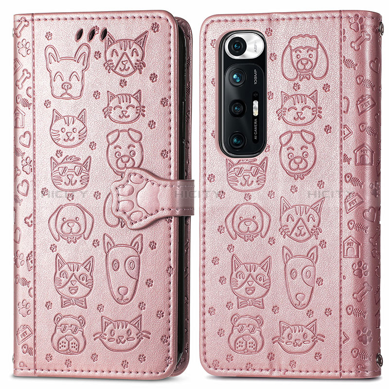 Custodia Portafoglio In Pelle Fantasia Modello Cover con Supporto S03D per Xiaomi Mi 10S 5G