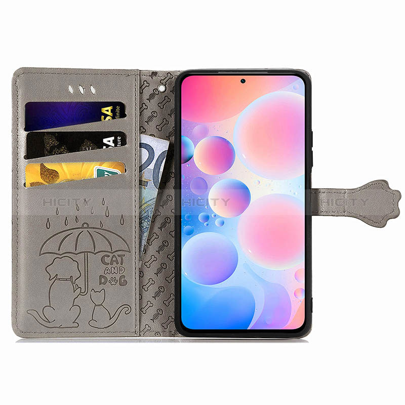 Custodia Portafoglio In Pelle Fantasia Modello Cover con Supporto S03D per Xiaomi Mi 11X Pro 5G