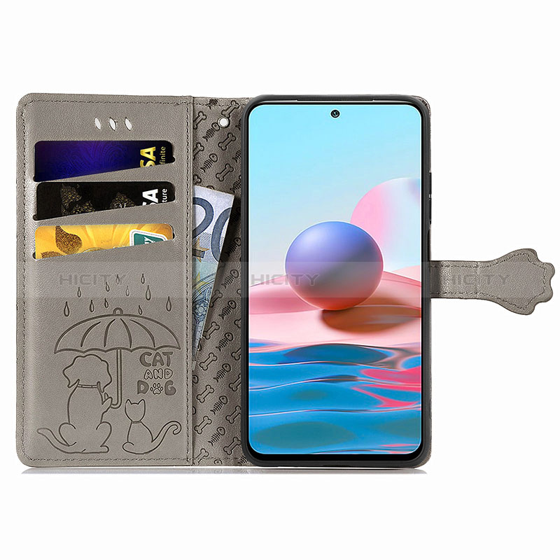 Custodia Portafoglio In Pelle Fantasia Modello Cover con Supporto S03D per Xiaomi Poco M5S