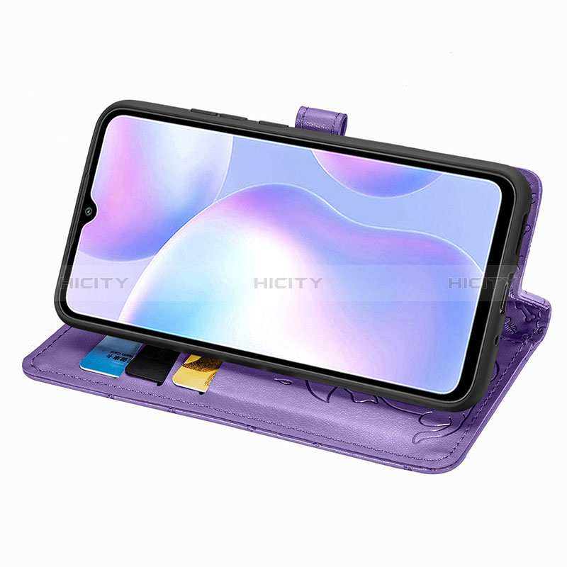 Custodia Portafoglio In Pelle Fantasia Modello Cover con Supporto S03D per Xiaomi Redmi 9i