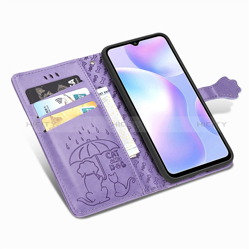 Custodia Portafoglio In Pelle Fantasia Modello Cover con Supporto S03D per Xiaomi Redmi 9i