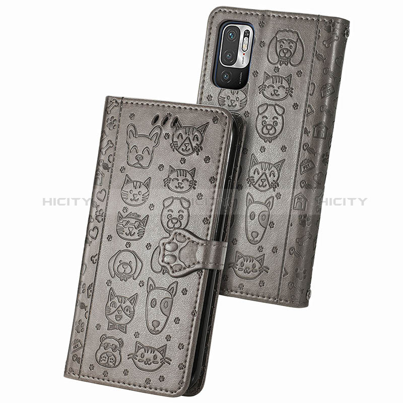 Custodia Portafoglio In Pelle Fantasia Modello Cover con Supporto S03D per Xiaomi Redmi Note 10 JE 5G