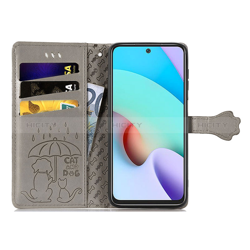 Custodia Portafoglio In Pelle Fantasia Modello Cover con Supporto S03D per Xiaomi Redmi Note 11 4G (2021)