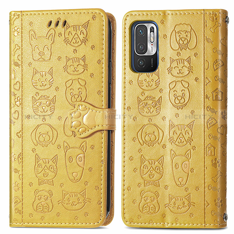 Custodia Portafoglio In Pelle Fantasia Modello Cover con Supporto S03D per Xiaomi Redmi Note 11 SE 5G