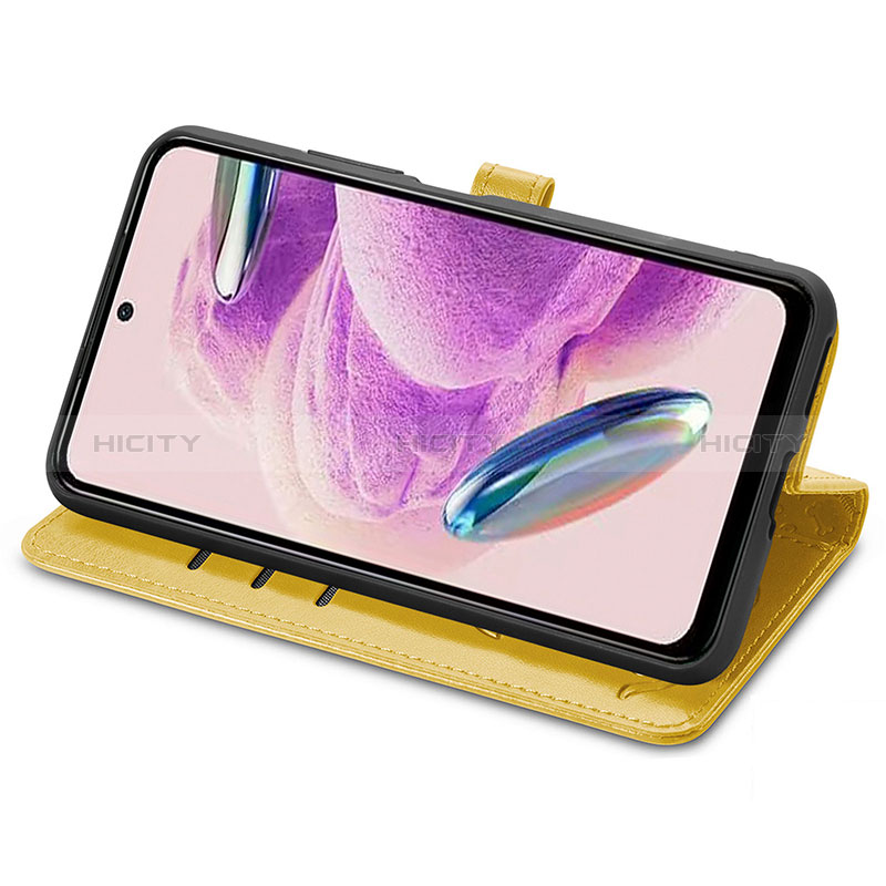 Custodia Portafoglio In Pelle Fantasia Modello Cover con Supporto S03D per Xiaomi Redmi Note 12S