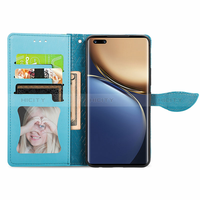 Custodia Portafoglio In Pelle Fantasia Modello Cover con Supporto S04D per Huawei Honor Magic3 Pro 5G