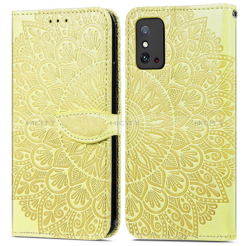 Custodia Portafoglio In Pelle Fantasia Modello Cover con Supporto S04D per Huawei Honor X10 Max 5G