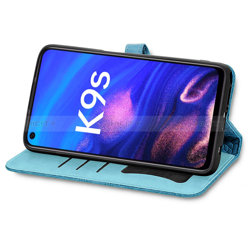 Custodia Portafoglio In Pelle Fantasia Modello Cover con Supporto S04D per Realme 9 SE 5G