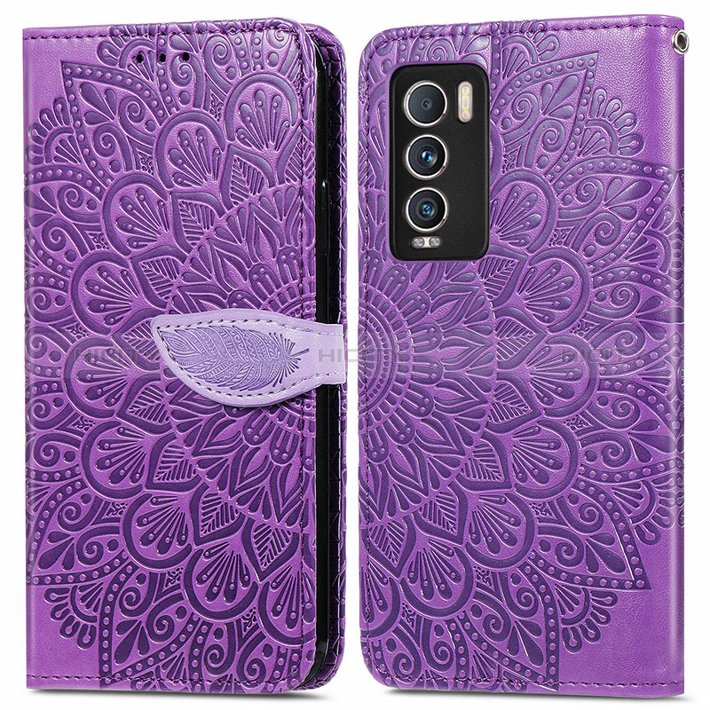 Custodia Portafoglio In Pelle Fantasia Modello Cover con Supporto S04D per Realme GT Master Explorer 5G