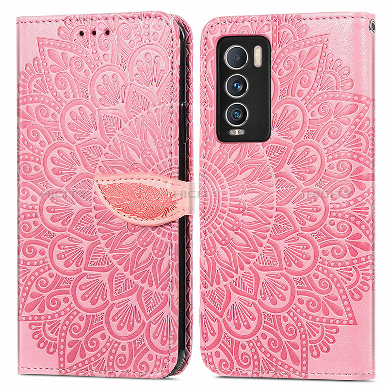 Custodia Portafoglio In Pelle Fantasia Modello Cover con Supporto S04D per Realme GT Master Explorer 5G