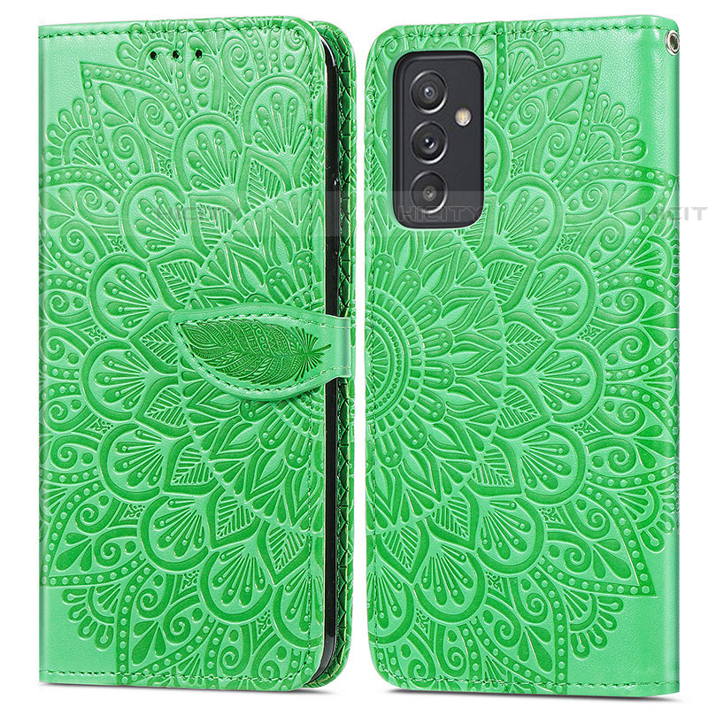 Custodia Portafoglio In Pelle Fantasia Modello Cover con Supporto S04D per Samsung Galaxy A24 4G