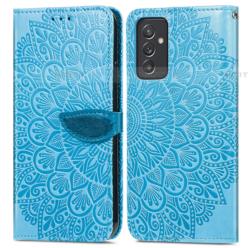 Custodia Portafoglio In Pelle Fantasia Modello Cover con Supporto S04D per Samsung Galaxy M34 5G