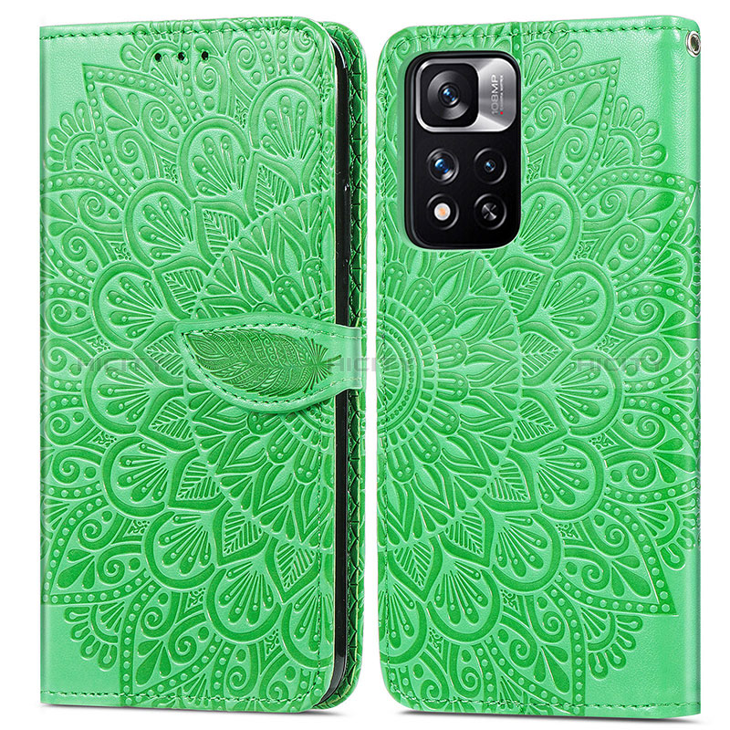 Custodia Portafoglio In Pelle Fantasia Modello Cover con Supporto S04D per Xiaomi Poco X4 NFC