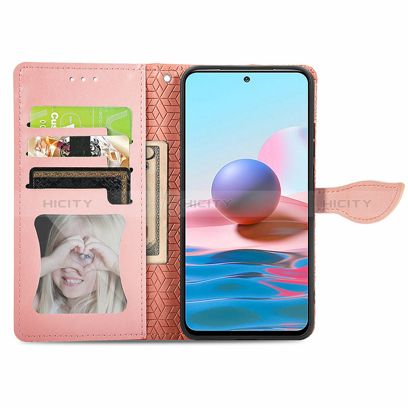 Custodia Portafoglio In Pelle Fantasia Modello Cover con Supporto S04D per Xiaomi Redmi Note 10T 5G