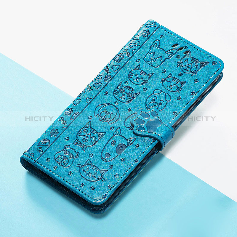 Custodia Portafoglio In Pelle Fantasia Modello Cover con Supporto S05D per Huawei Honor 50 5G