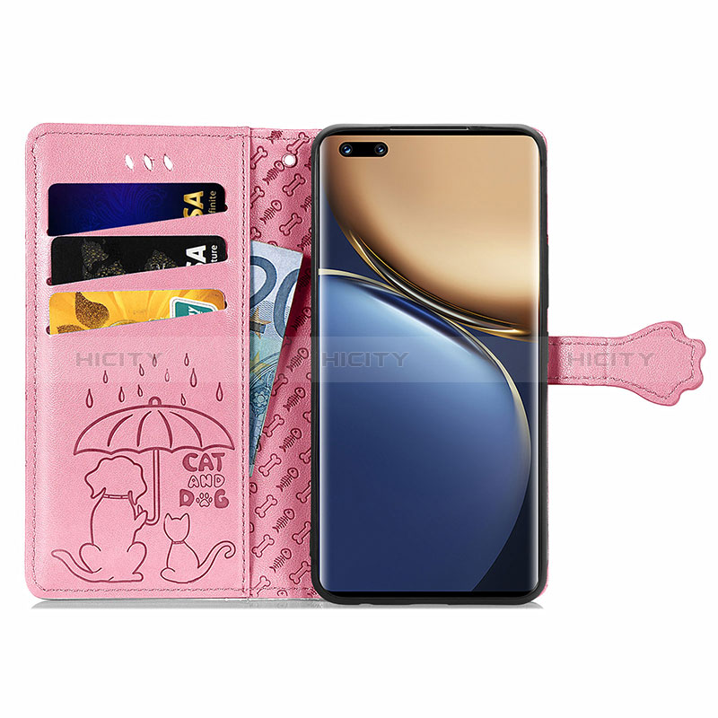 Custodia Portafoglio In Pelle Fantasia Modello Cover con Supporto S05D per Huawei Honor Magic3 5G