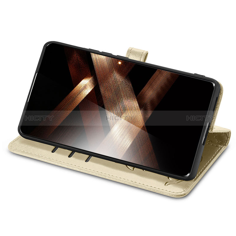 Custodia Portafoglio In Pelle Fantasia Modello Cover con Supporto S05D per Huawei Honor X7b