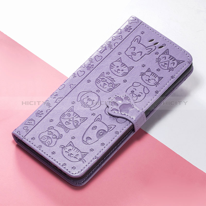 Custodia Portafoglio In Pelle Fantasia Modello Cover con Supporto S05D per Huawei Nova Y70