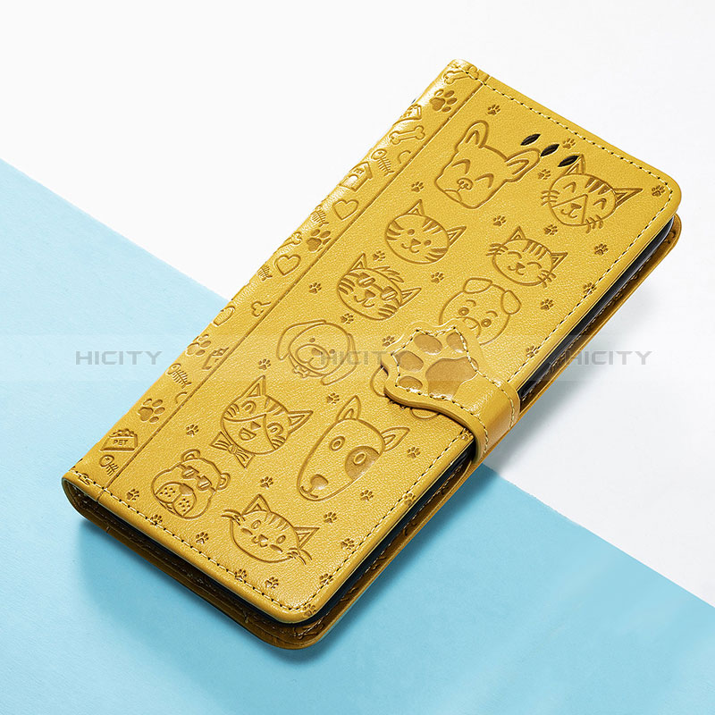 Custodia Portafoglio In Pelle Fantasia Modello Cover con Supporto S05D per Huawei Nova Y70