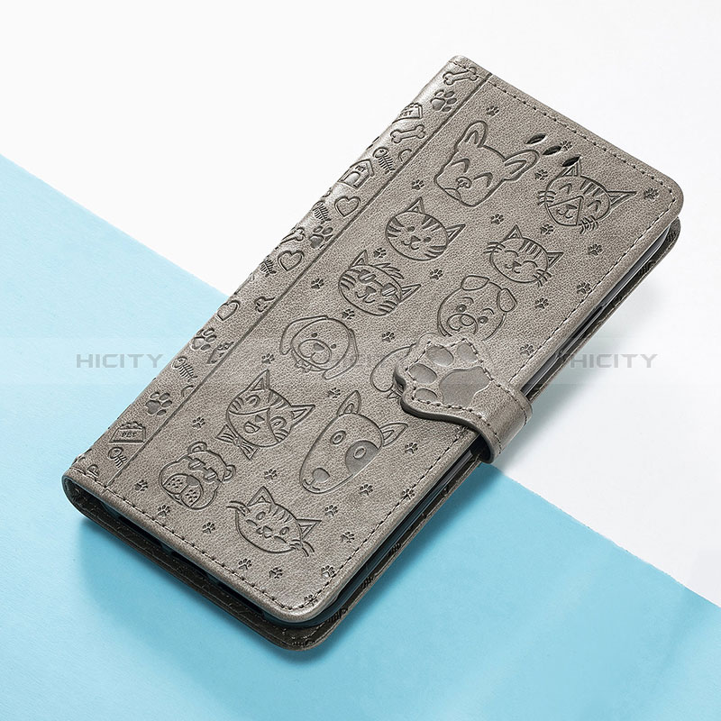 Custodia Portafoglio In Pelle Fantasia Modello Cover con Supporto S05D per Huawei Nova Y70