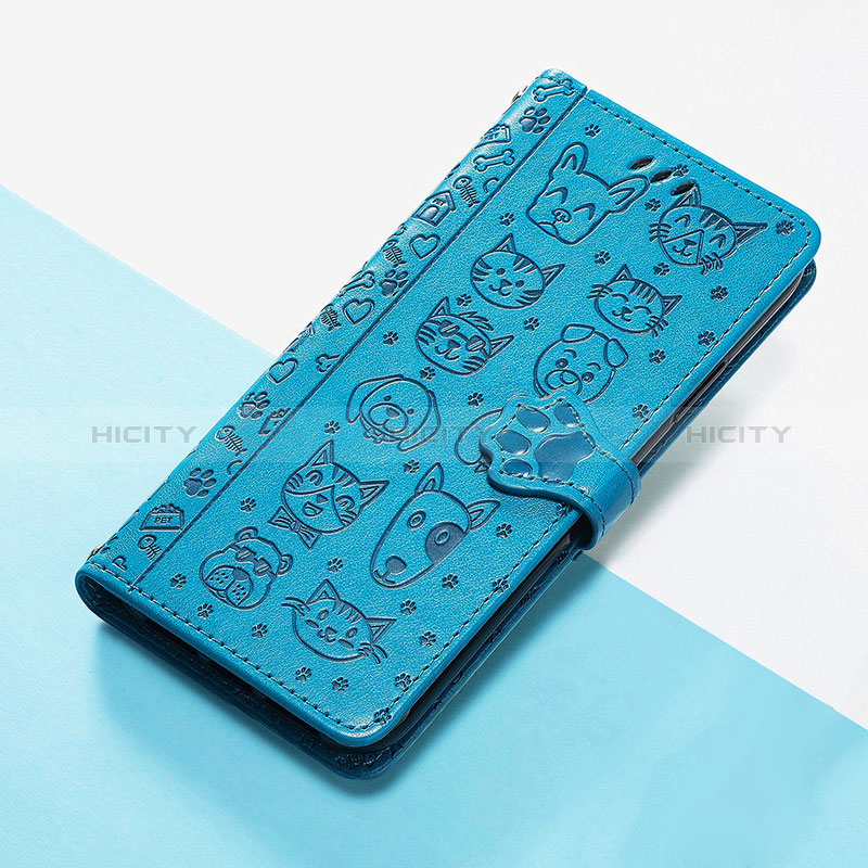 Custodia Portafoglio In Pelle Fantasia Modello Cover con Supporto S05D per Huawei Nova Y70