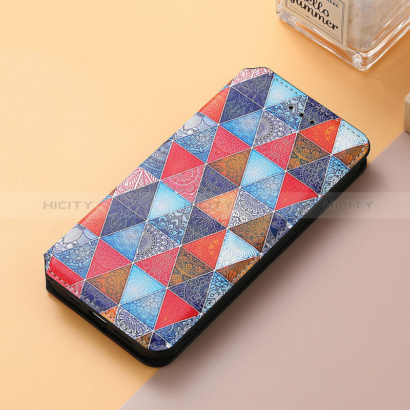 Custodia Portafoglio In Pelle Fantasia Modello Cover con Supporto S06D per Huawei Honor Magic3 5G