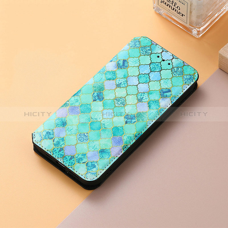 Custodia Portafoglio In Pelle Fantasia Modello Cover con Supporto S06D per Huawei Nova 10 SE Verde