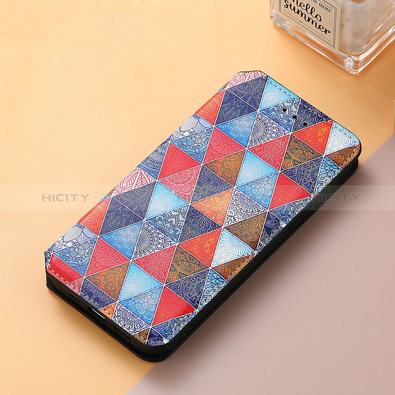 Custodia Portafoglio In Pelle Fantasia Modello Cover con Supporto S06D per Huawei Nova Y70 Plus