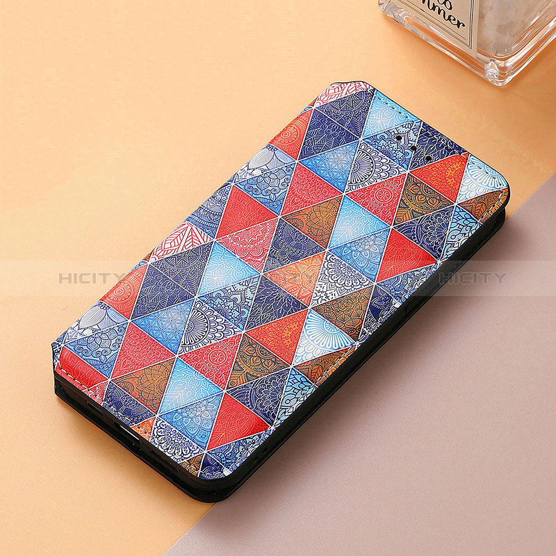 Custodia Portafoglio In Pelle Fantasia Modello Cover con Supporto S06D per Huawei Y9 Prime (2019)