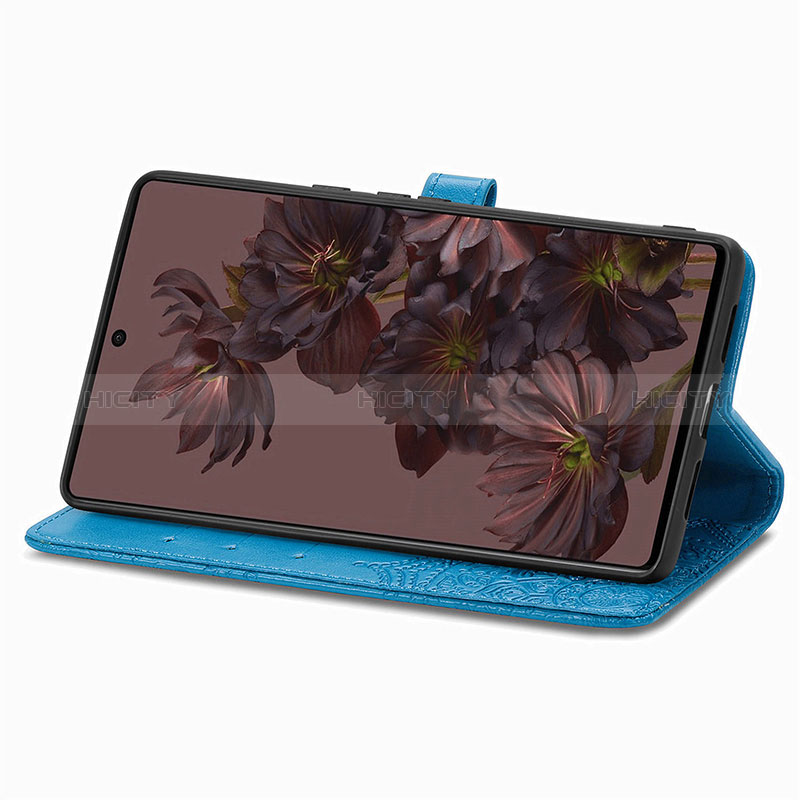 Custodia Portafoglio In Pelle Fantasia Modello Cover con Supporto S07D per Google Pixel 7 5G