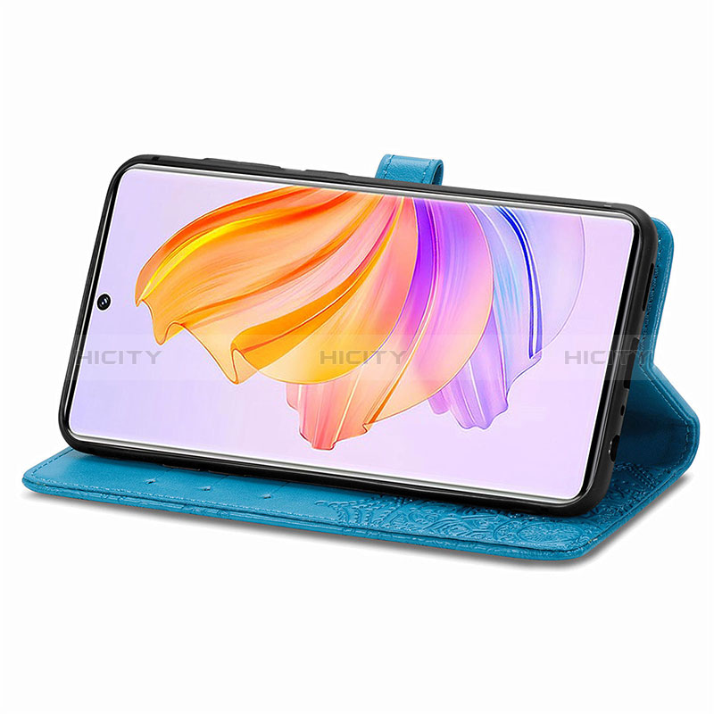 Custodia Portafoglio In Pelle Fantasia Modello Cover con Supporto S07D per Huawei Honor 80 SE 5G